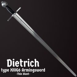 Dietrich type XIVG6 Armingsword - Thin blunt