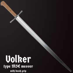 Volker type M5C messer - Blunt Trainer