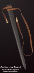 Scabbard for Dietrich type XIVG6 Armingsword