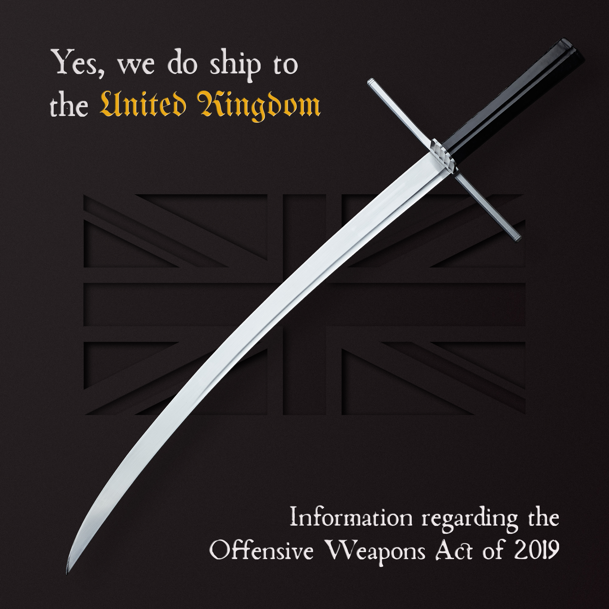 About the Offensive Weapons Act of the UK